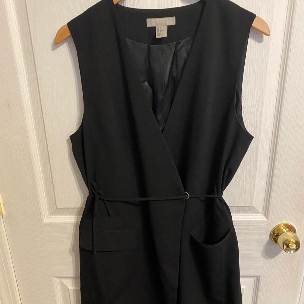 Midi wrap around Dress/Vest